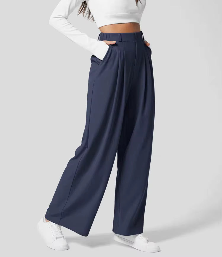 ANCHO FLEX WIDE-LEG PANTS